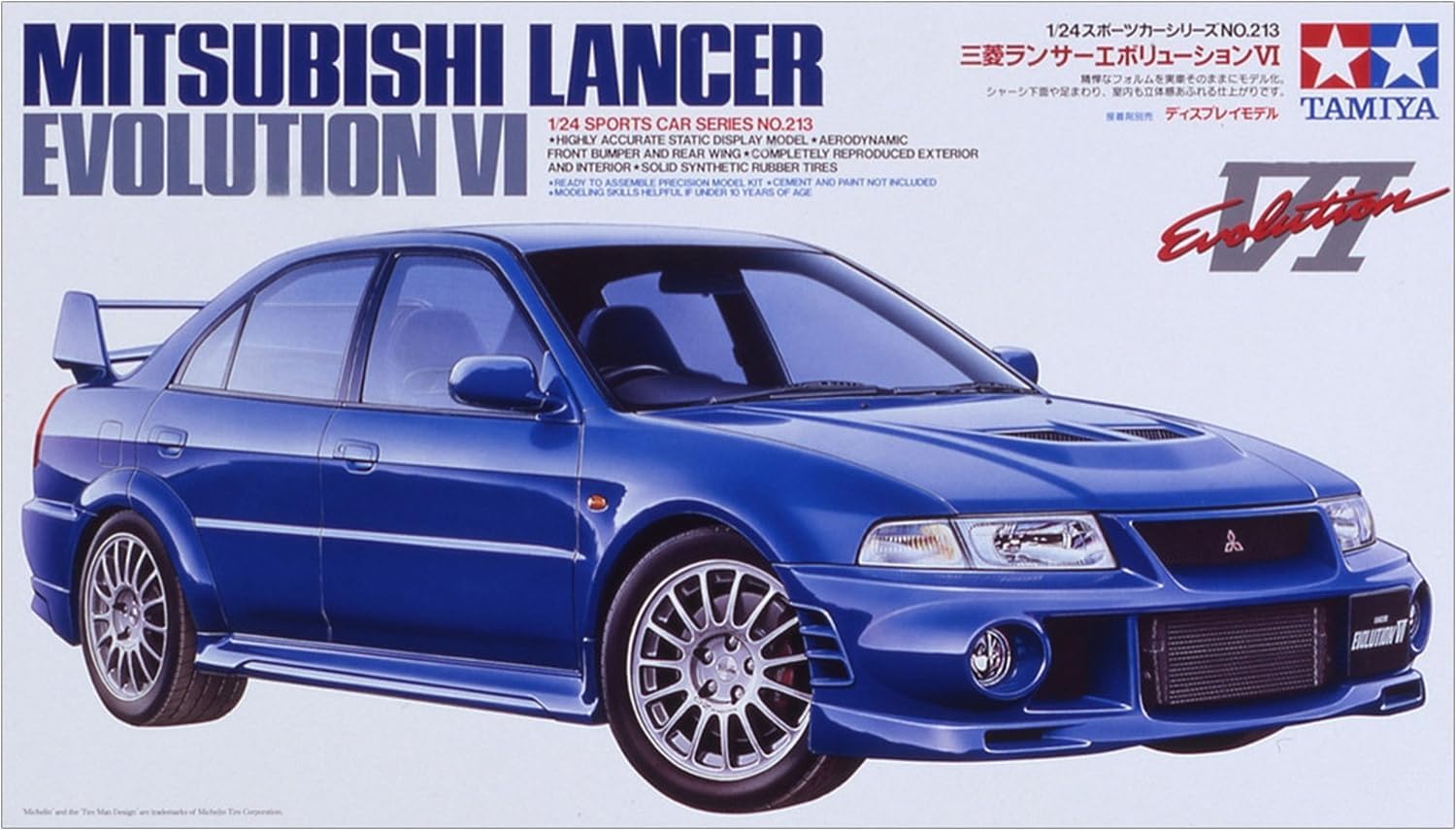 24213 1/24 Mitsubishi Lancer Evolution Vi Plastic Model Kit