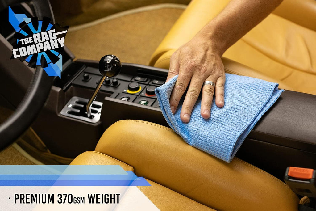 Standard Waffle Weave Towels, Microfiber Detailing, Window/Glass and Drying, Wax & Polish, Lint-Free, Streak-Free
