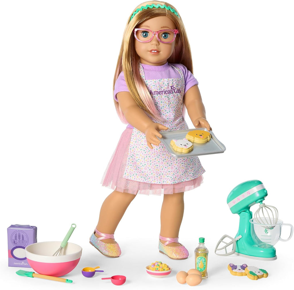 American Girl, Summer McKinny Girl of The Year 2025 Baking Accessories for 18-inch Dolls with Baking Accessories