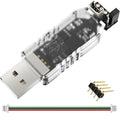 FOINNEX USB to TTL UART Adapter，Serial Converter with CH340E Support 5V 3.3V TTL, Galvanic Isolation for ESP32 Arduino Raspberry Pi STM32, Protects PC & Laptop Against Electrical Surge