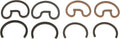 Dorman 81025 U-Joint Retainer Assortment, 8 Pack Universal Fit