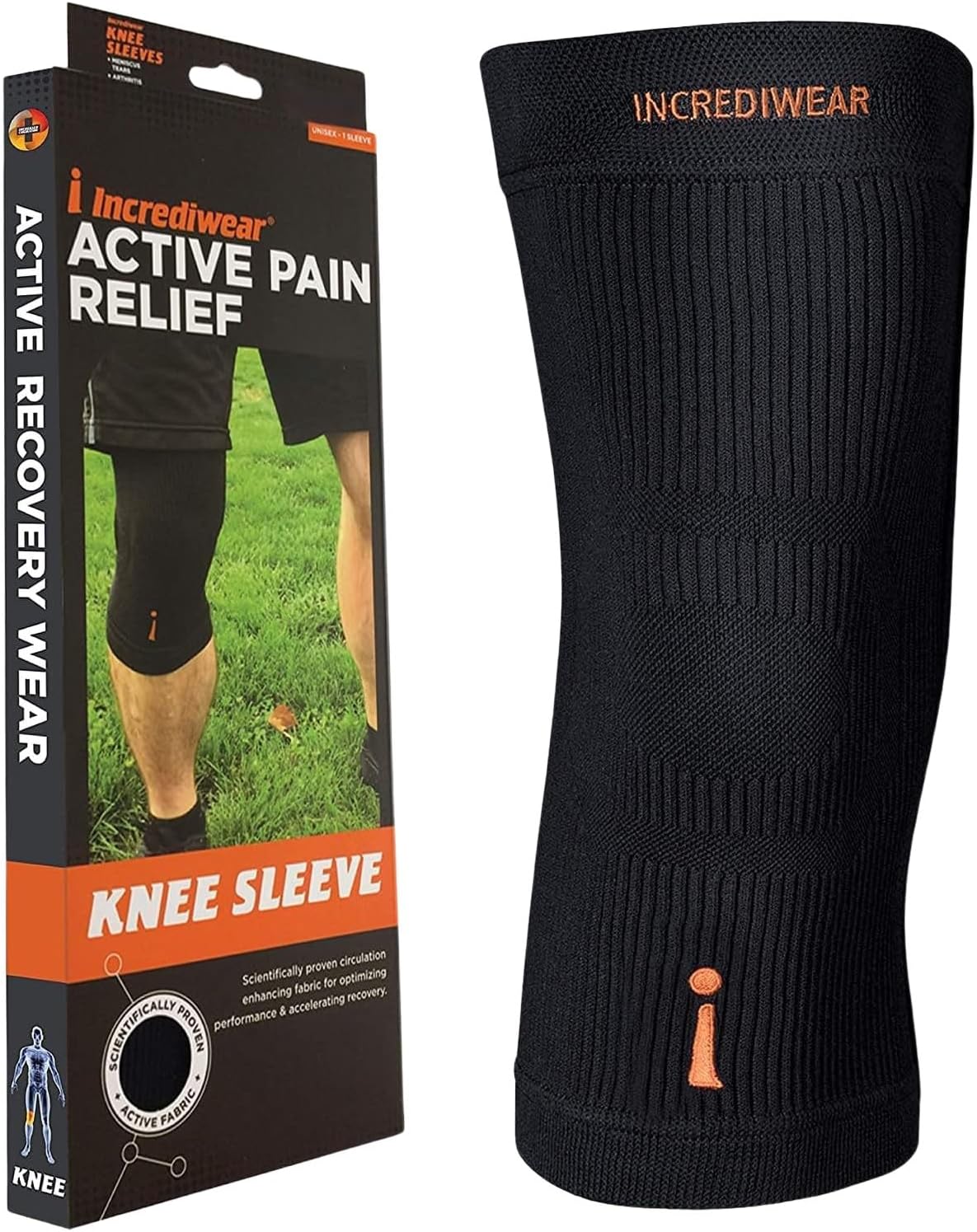 Knee Sleeve – Knee Braces for Knee Pain, Joint Pain Relief, Swelling, Inflammation Relief, and Circulation, Knee