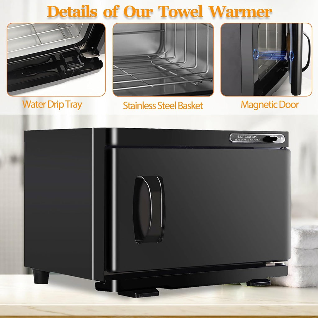Small Towel Warmer,Hot Towel Caddy,Spa Towel Warmer | Towel warmer for facial,Easy-to-clean towel warmer