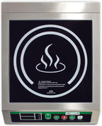 1800W Silver/Black Induction Cooktop Burner