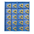 16ER AG60/16IR AG60 CNC Lathe Indexable Threading Carbide Cutting Insert，Internal External Threading Inserts for Netal Lathe Tools (20pcs 16IR AG60)