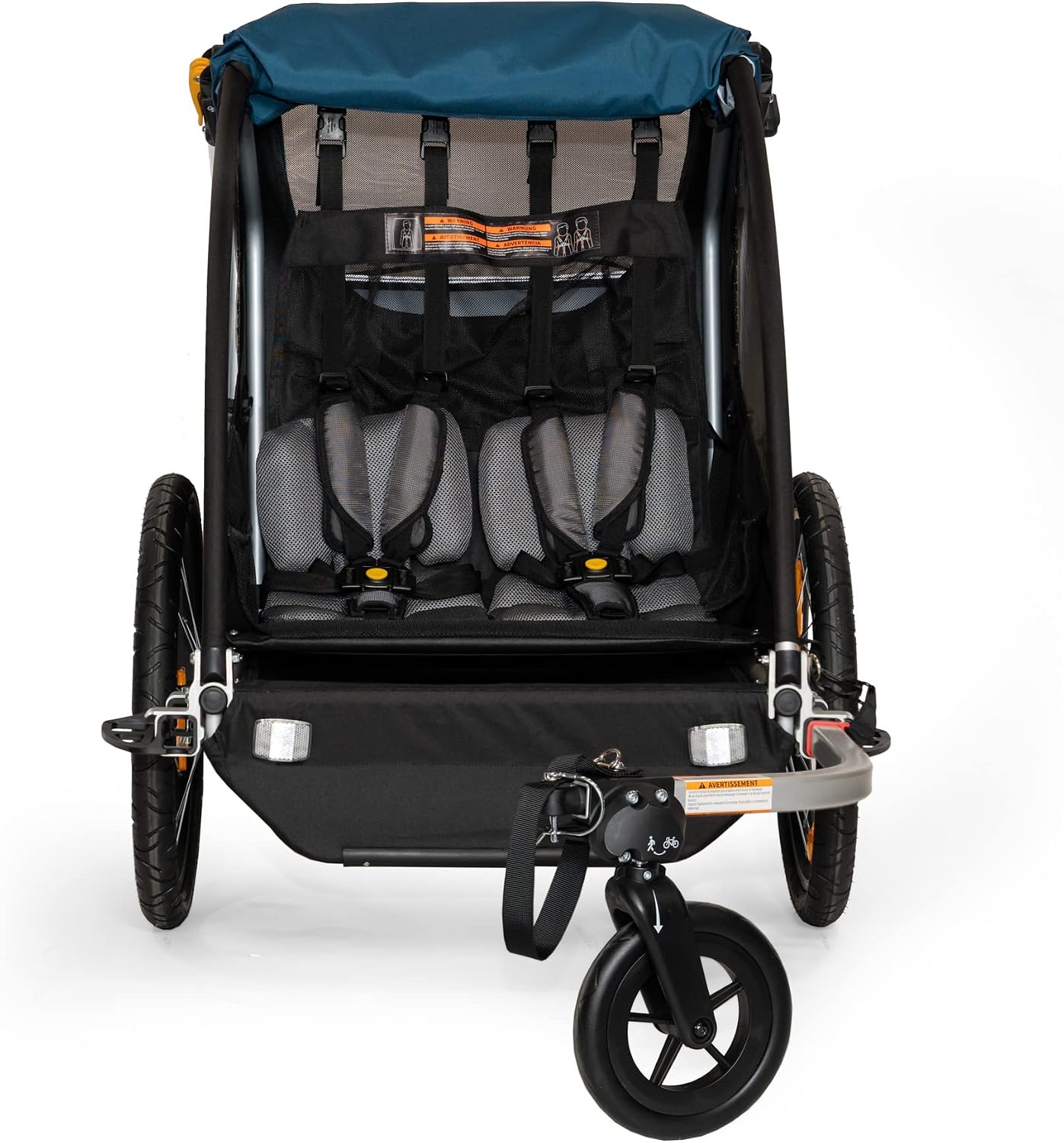 Burley Encore X, 2 Seat Kids Bike Trailer & Stroller