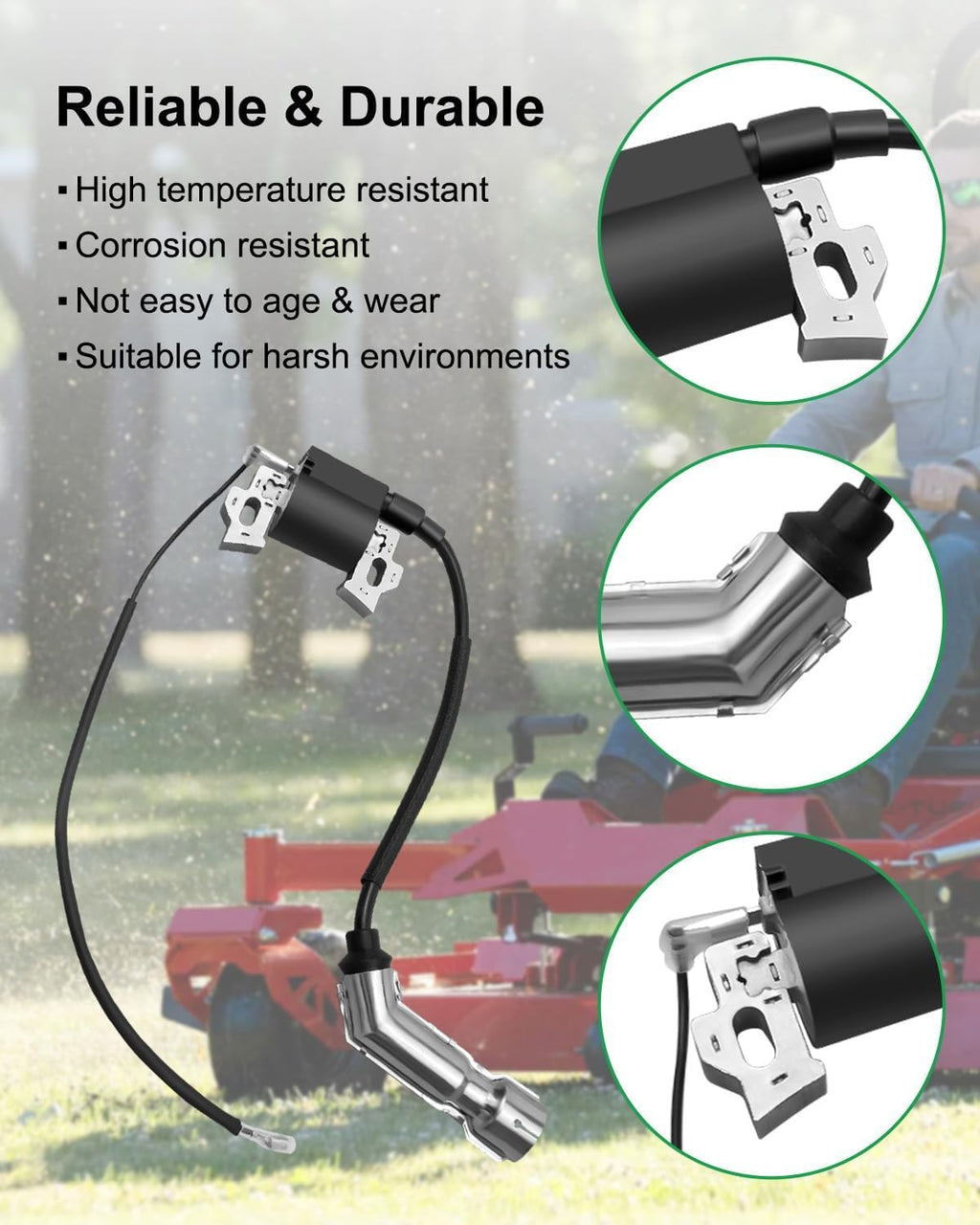 20001042 Ignition Coil Fit for Ariens Lawn Mowers & Snow Blowers