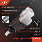 A-Premium Brake Light Switch Lamp Compatible with Land Rover