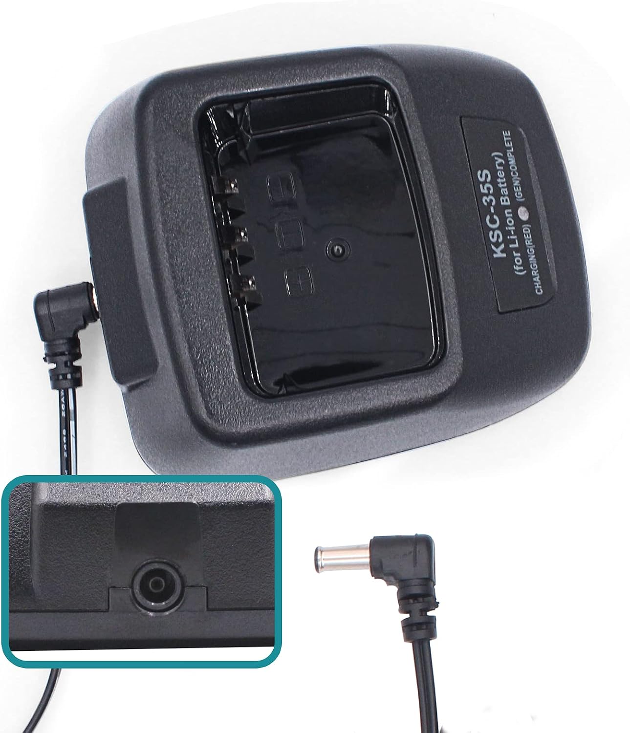 Replace KSC-35S Rapid Charger Compatible for Kenwood TK-3400 TK-2200LP TK-2300VP TK2400 TK-3200L TK-3302UK Radio
