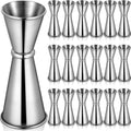 18 Pcs 2 oz 1 oz Jigger for Bartending Double Cocktail Jigger Japanese Jigger Stainless Steel Measuring Cup for Home