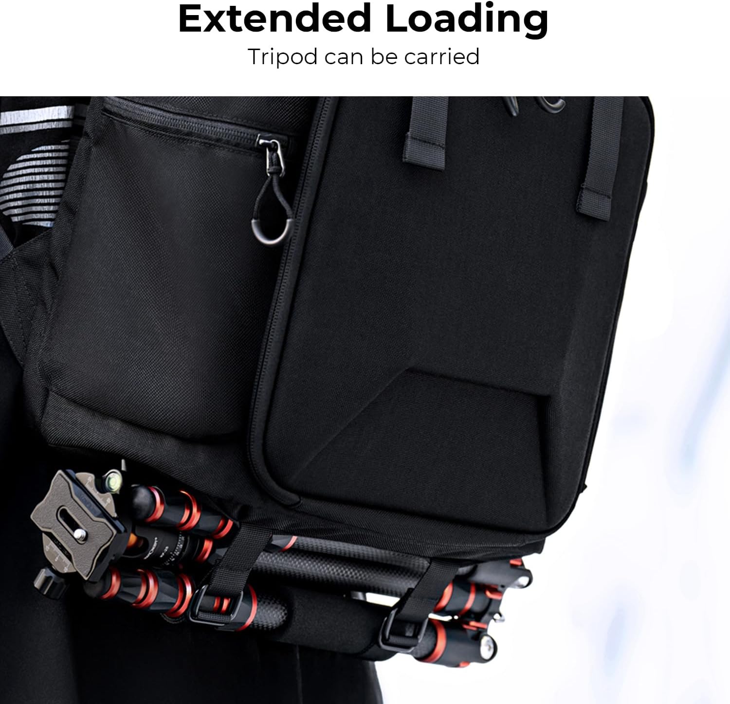 Camera Backpack, Hard Shell Photography Backpack | 1000D Nylon, EVA Hard Shell, 180 Degree Open, 16in Laptop