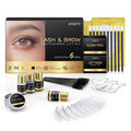 Lash Lift Kit - Brow Lamination Kit, Eyebrow Lamination Kit, Professional Eyelash & Brow 2 IN 1 Perm Kit, Eyebrow