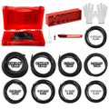 Nuanchu Buna-n O-Ring Splicing Kit, 70a Nitrile Rubber Cord Kit, 9 Sizes