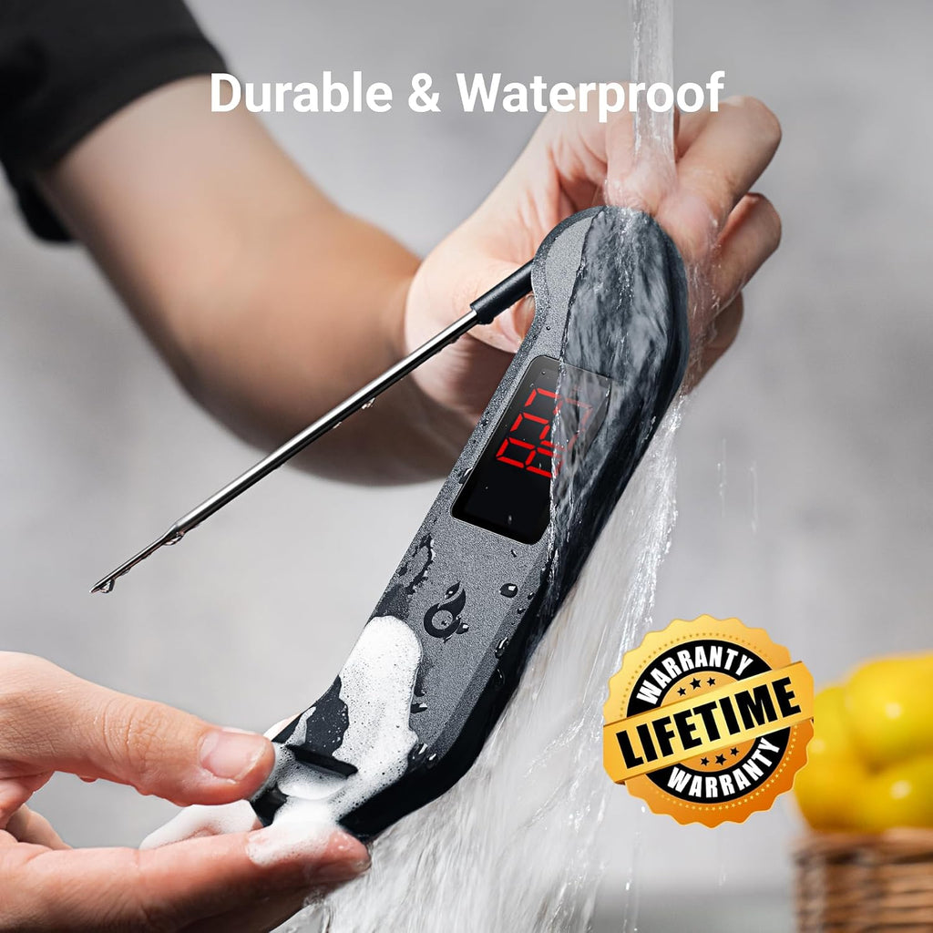1 Sec Professional Digital Meat Thermometer, ±0.5℉ Accuracy