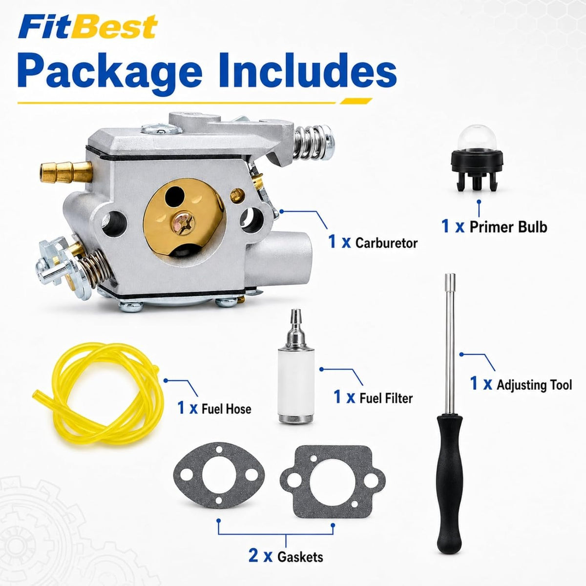 584901401 Carburetor Kit for Husqvarna 525L 525LS Trimmer