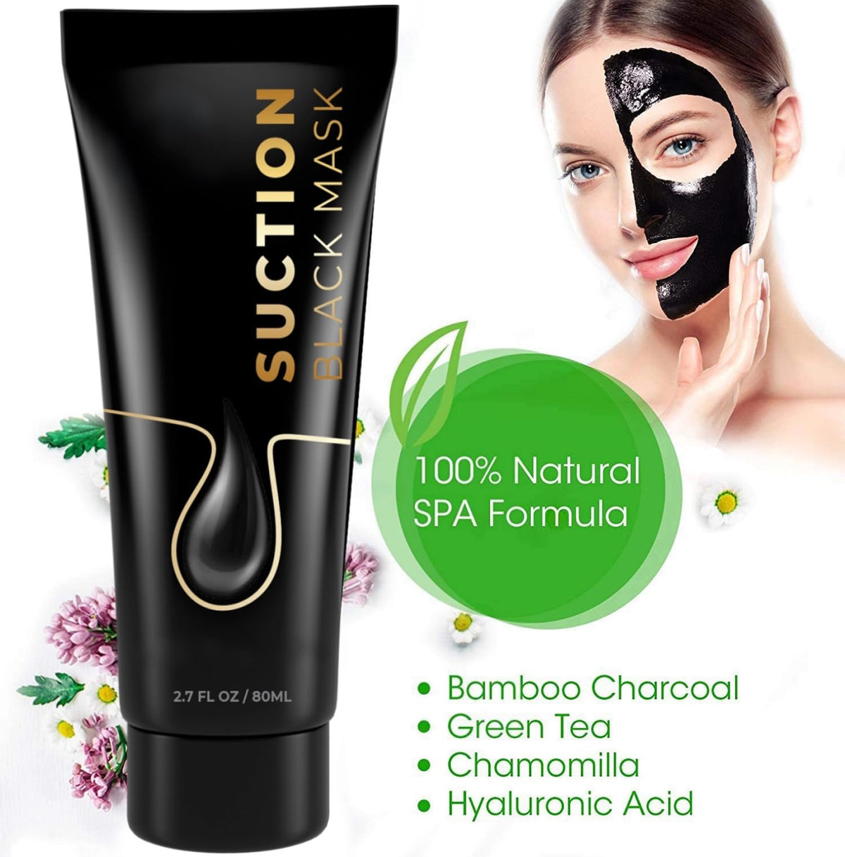 Blackhead Remover Mask, Activated Charcoal Peel Off Mask