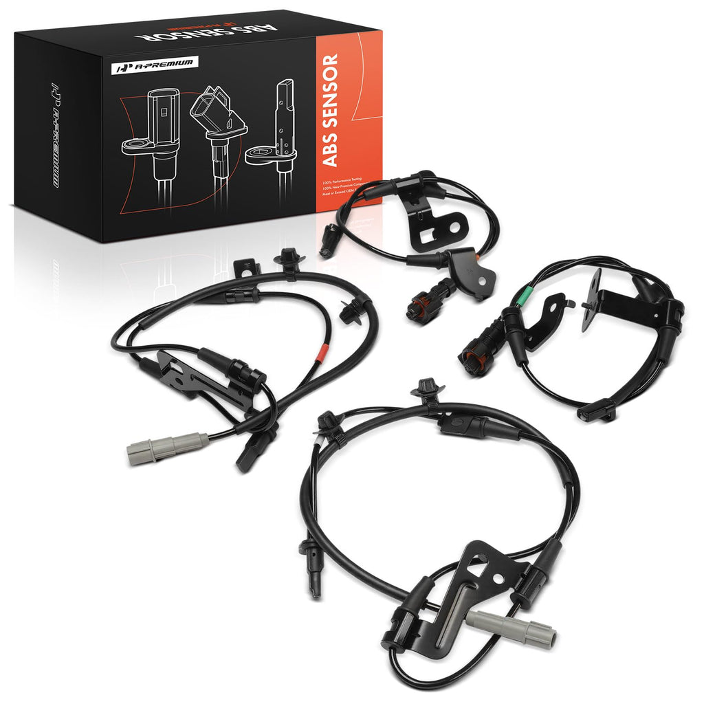 A-Premium Set of 4 Front & Rear ABS Sensor Compatible with Hyundai