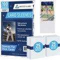 Premium Penny Sleeves for Trading Cards | Soft Trading Card Sleeves for Baseball Cards, Ultra Clear Plastic Pro
