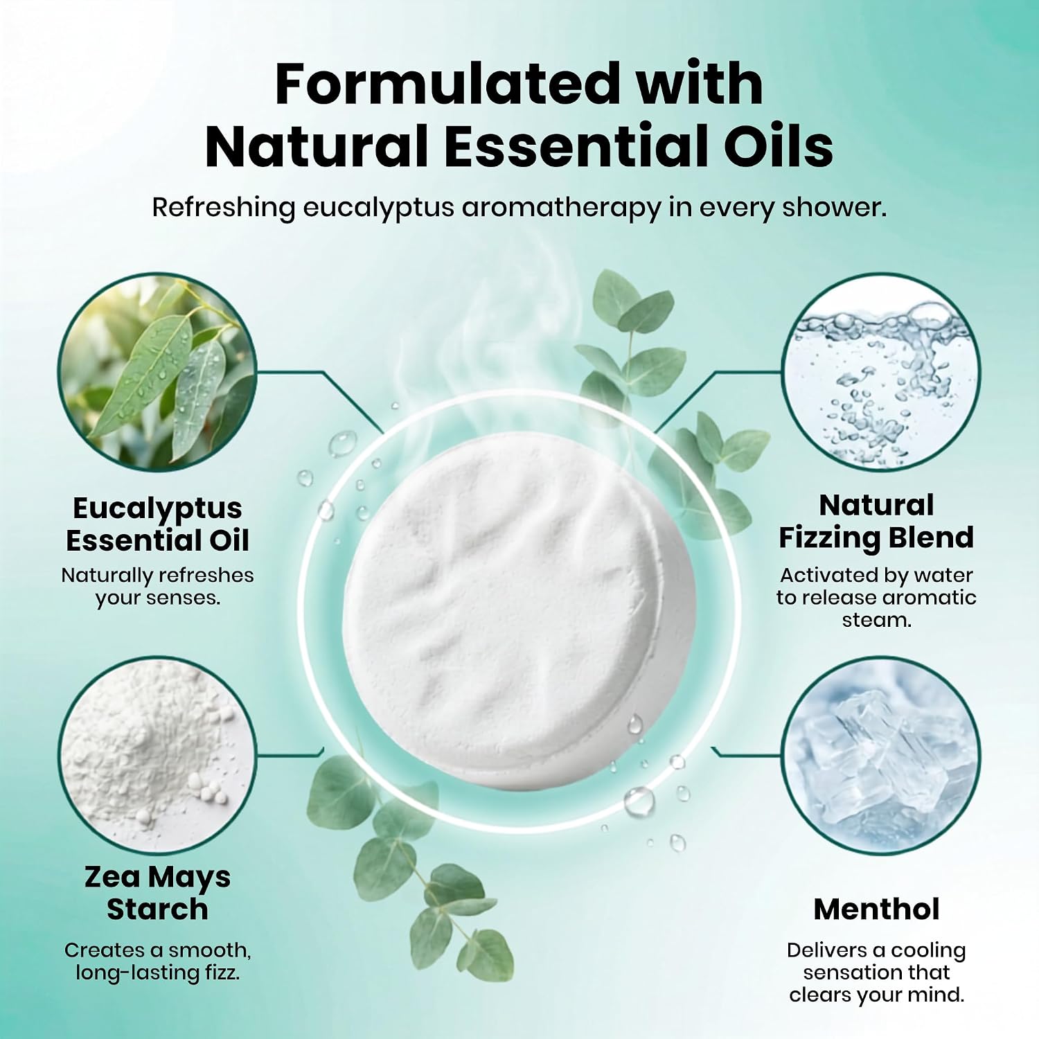 BodyRestore Shower Steamers Aromatherapy, Self Care Gifts, Relief 15 Pack | Birthday Gifts for Women & Men, Spa