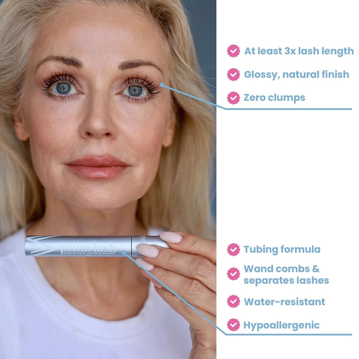 PrimeLash Mascara for Older Woman (Black)