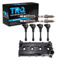 TRQ Ignition Coil and Spark Plug Kit 9 Piece Iridium Spark Plugs Valve