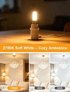 G9 LED Bulb Dimmable 4W T4 2700K Soft Warm White 5Pack 120V