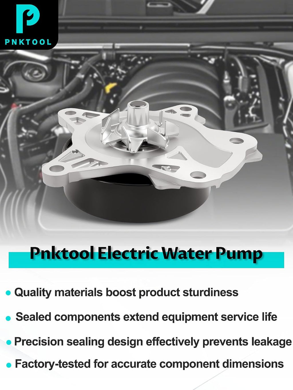 AW6351 Water Pump Kit Fits for Pontiac Vibe, Corolla Direct Bolt on Fit