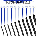 Buna-N O-Ring Splicing Kit, 70A Durometer, Black, 10 Sizes