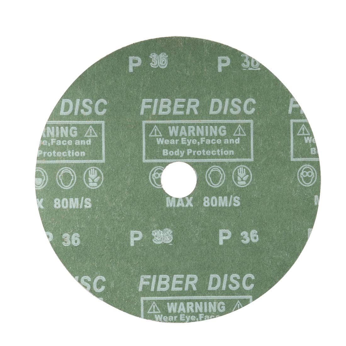 uxcell 7" x 7/8" Resin Fiber Discs 36 Grit Sanding Grinding Discs,5 Pack