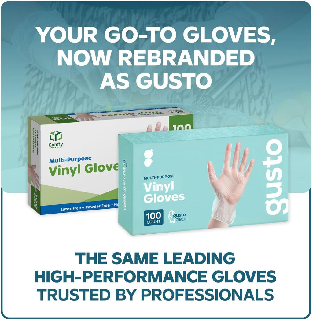 Disposable Plastic Vinyl Gloves