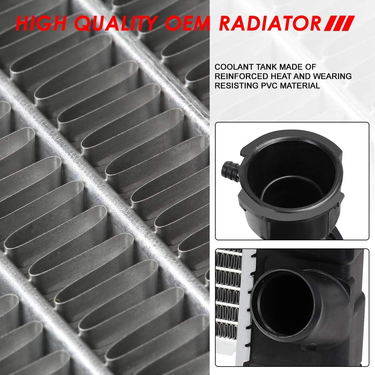 Auto Dynasty 2336 Radiator for 2001-2004 Jeep Grand Cherokee 4.7L AT