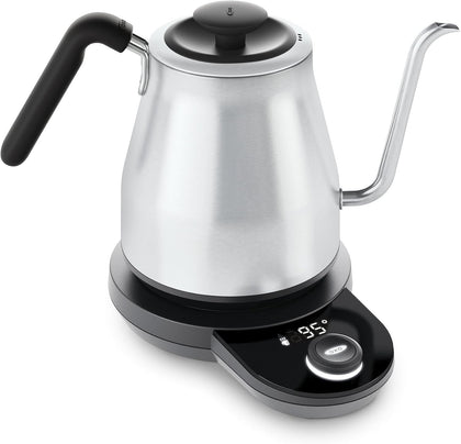Brew Pour Over Gooseneck Electric Kettle - Stainless Steel