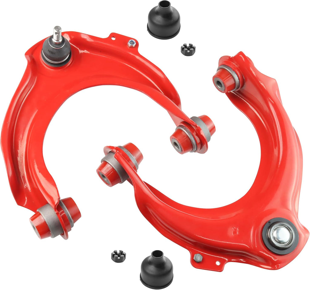 Front Upper Control Arms for 2003‑2007 Honda Accord & 2004‑2008 Acura TSX – Upgraded Polyurethane Bushings, OEM‑Style Complete Kit