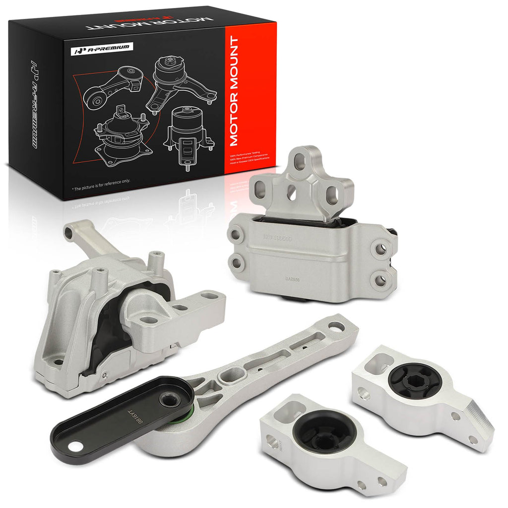 A-Premium Engine Motor and Transmission Mount Kit, with Torque Strut Mount