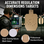 30x18 Inch Thick Shooting Targets Includes 1000PCS Target Pasters,100 Pack
