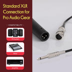 Professional Dynamic Vocal Microphone - Moving Coil Dynamic Cardioid Unidirectional Handheld Microphone with ON/OFF