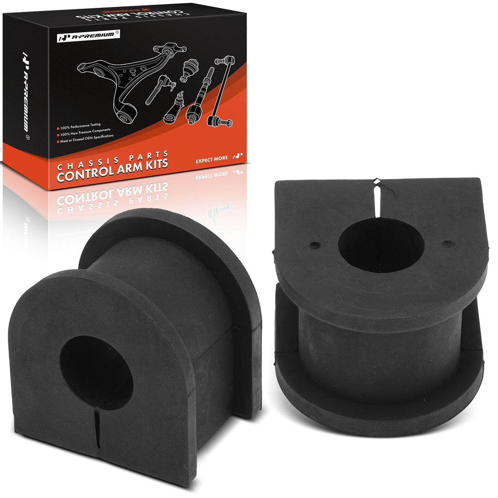 A-Premium 2 x Front To Frame Sway Bar Bushing Kit, Compatible with Mazda