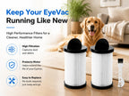 EyeVac Filter Replacement EV-PMF Pre-Motor for Home Pro Pet Air, 2 Pack