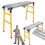 55x14 2-in-1 Work Bench Folding Welding Table, 1100LBS Work Platform