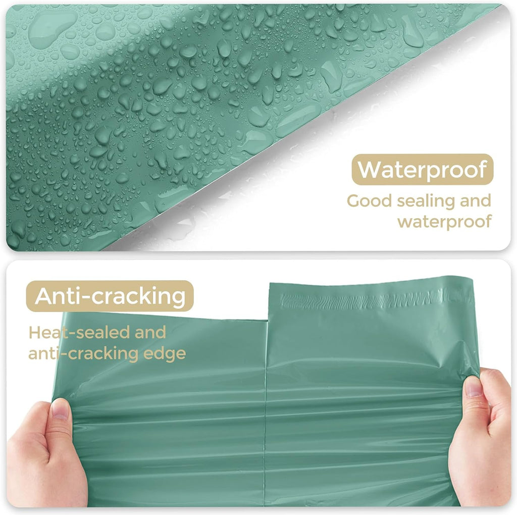 Poly Mailers Medium Shipping Bags for Clothing 12x15.5 50Pack