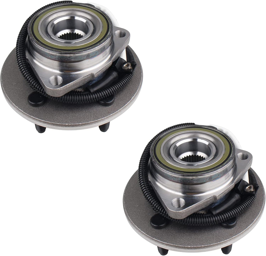 PAROD Front Pair 515029 Wheel Hub & Bearing Assembly 4WD Compatible with 2000-2003 Ford F-150, 2004 Ford F-150 Heritage w/ABS