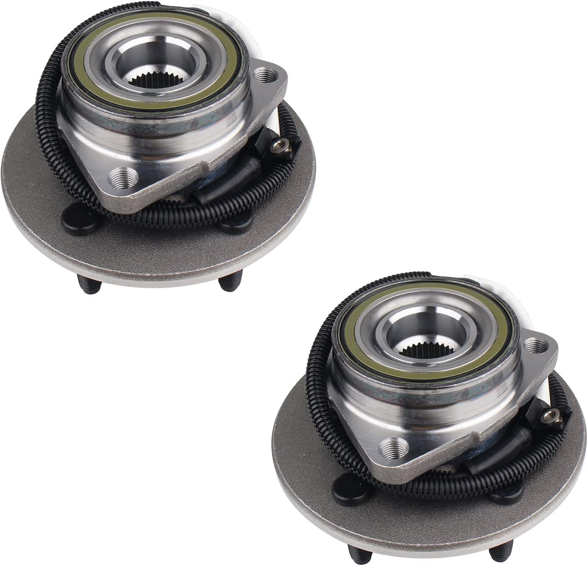 PAROD Front Pair 515029 Wheel Hub & Bearing Assembly 4WD Compatible with 2000-2003 Ford F-150, 2004 Ford F-150 Heritage w/ABS
