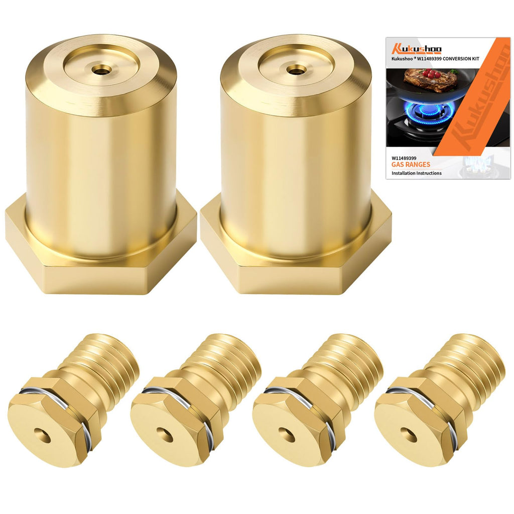 6PCS Orifices Range LP Conversion Kit WB28X39143 Replaces for GE Gas Range