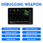 FNIRSI 1013D Plus 100MHz Oscilloscope, 2 Channel Oscilloscope 7" TFT Touch