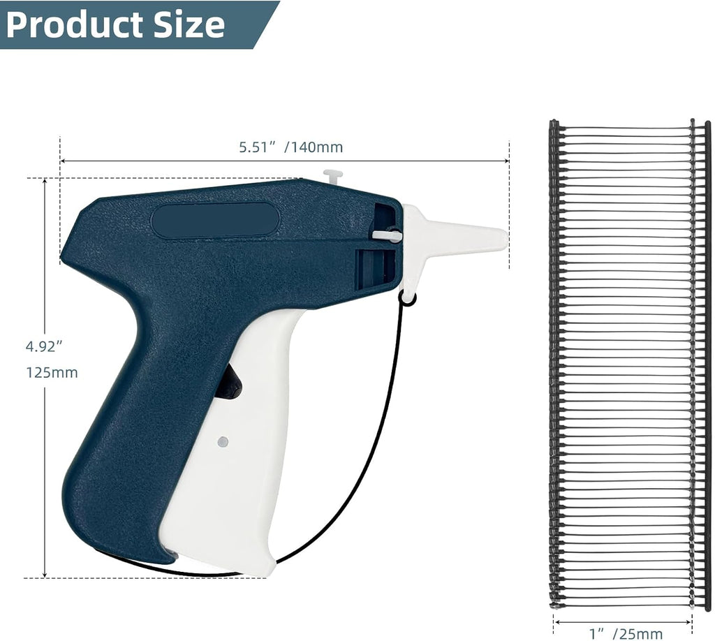 Price Tagging Gun for Clothing, Retail Tag Attacher Gun for Clothes