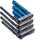 Pack-4 2.5" SAS SATA SFF SAS Drive Tray Caddy 651687-001 651699-001