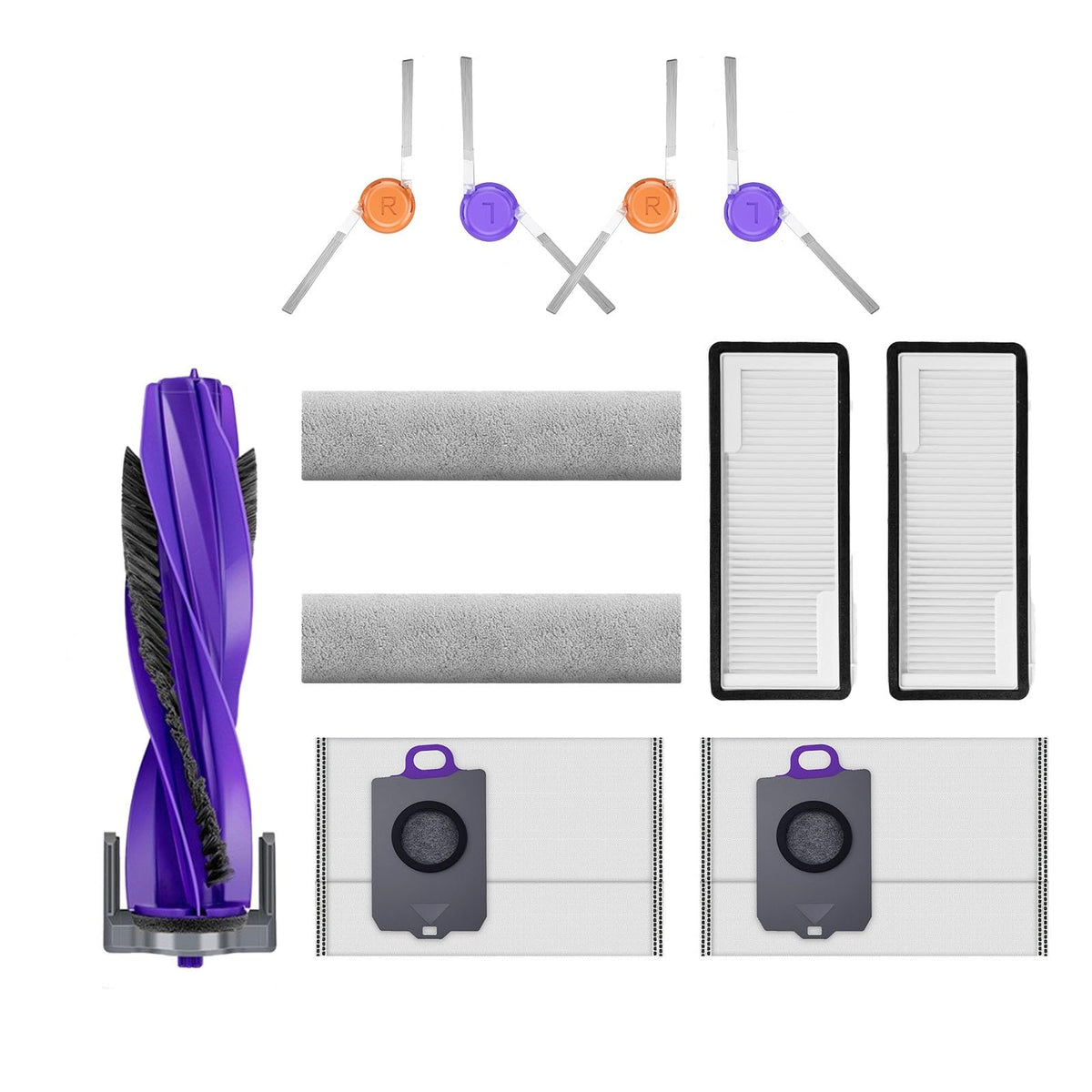 11 Pcs Accessory Kit for Narwal Flow Robot Vacuum Cleaner