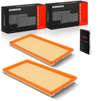 A-Premium 2-PC Engine Air Filter Compatible with Mercedes-Benz Models