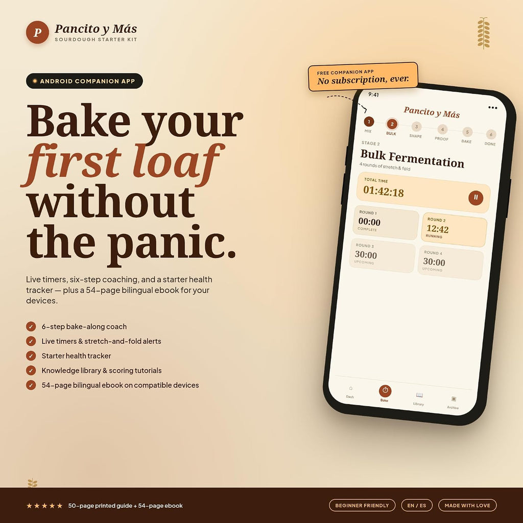Sourdough Starter Kit for Beginners with Digital Scale