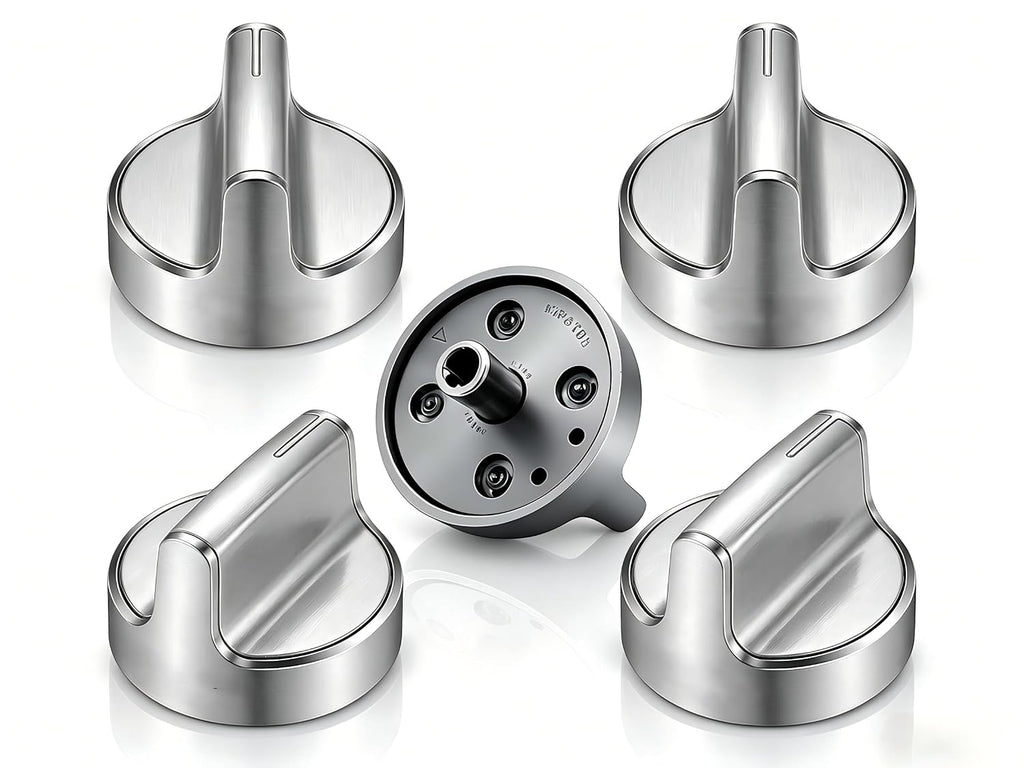 2026𝗨𝗽𝗴𝗿𝗮𝗱𝗲𝗱 W10594481 Stove knobs. Whirlpool Stove knobs Replacements, Compatible with Certain Whirlpool Stove knobs